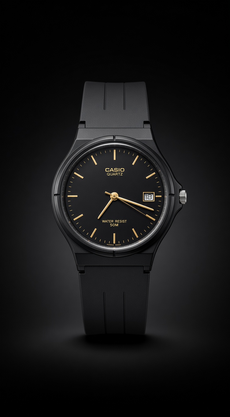 Casio quartz  black 439301